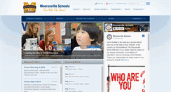 Desktop Screenshot of mooresvilleschools.org